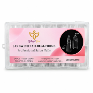 قالب کاشت ژل ساندویچی روسیLONG STILETTO/انجل گلد