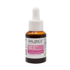 سرم لایه بردار و بازسازی کننده پوست بالانس AHA10% و BHA2% | آلفاهیدروکسی اسید